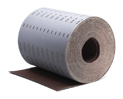 Interflex AC411F ALOX YUMUŞAK BEZ RULO ZIMPARA 200 mm