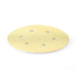 Deerfos Gold Cırtlı Disk Zımpara 150 mm 6 Delikli (Toptan)