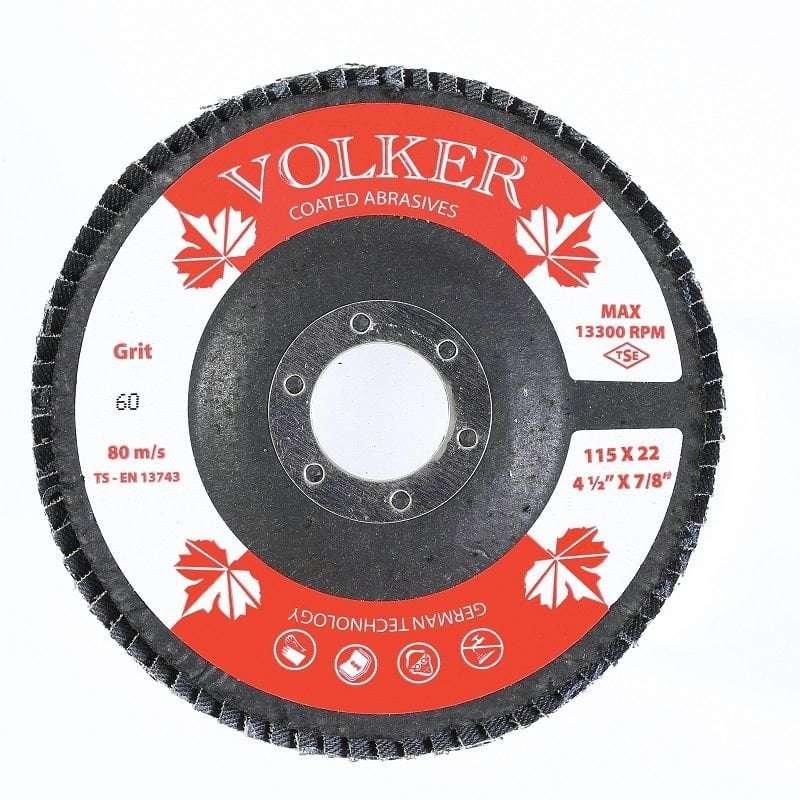 Volker Alox Flap Disk Zımpara (Toptan)